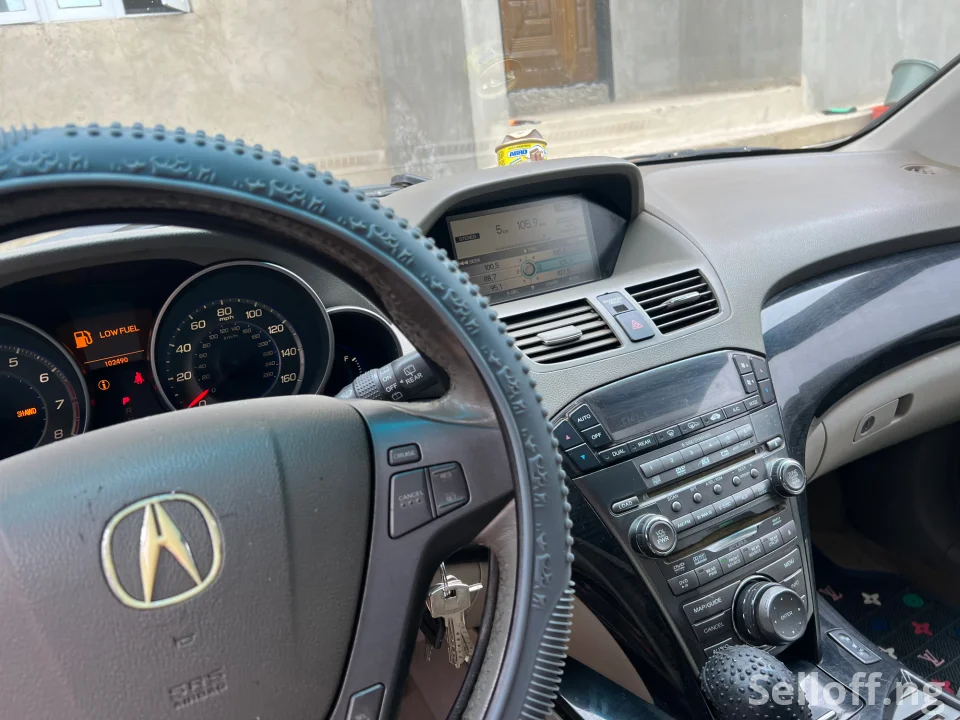 Neat Acura MDX SUV 4dr AWD (3.7 6cyl 5A) 2008 White