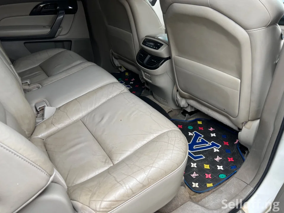 Neat Acura MDX SUV 4dr AWD (3.7 6cyl 5A) 2008 White