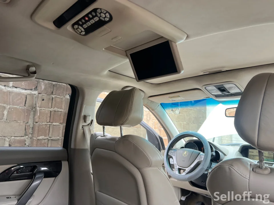 Neat Acura MDX SUV 4dr AWD (3.7 6cyl 5A) 2008 White