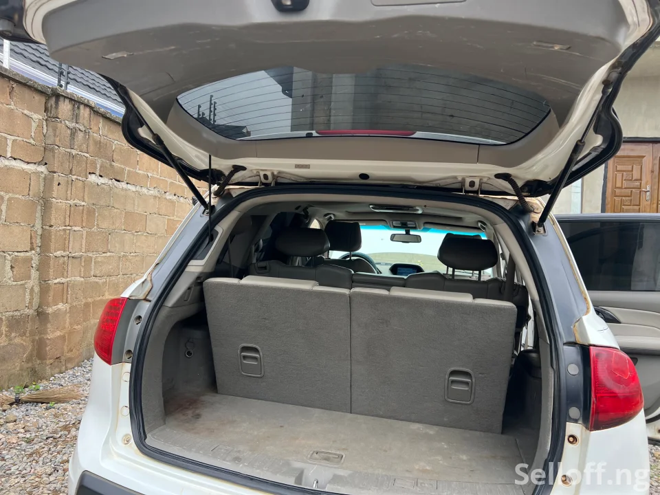 Neat Acura MDX SUV 4dr AWD (3.7 6cyl 5A) 2008 White