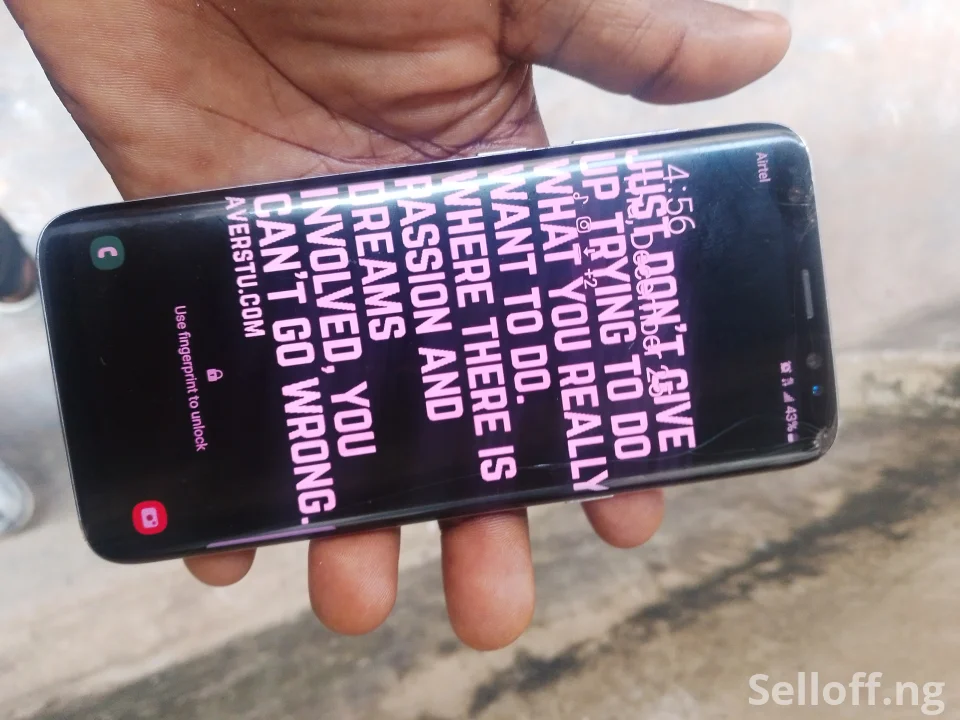 FAIRLY USED SAMSUNG GALAXY S8 FOR SALE