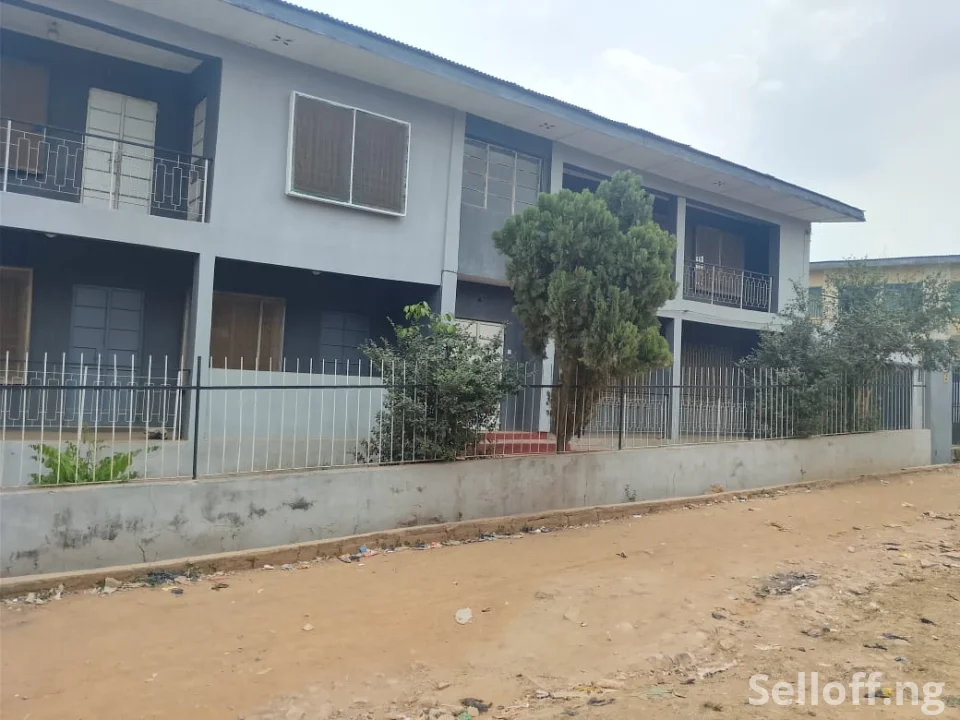 For Rent:  A 4-bedroom flat (3-in a compound)