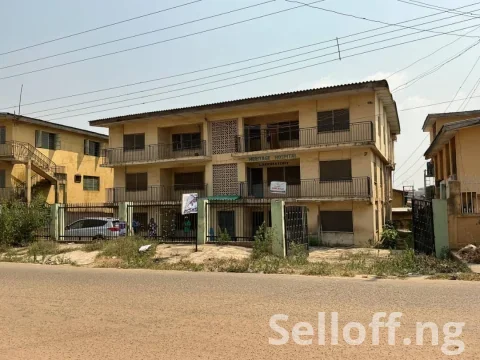 Urgent Sales: Block of 6 three (3)bedroom flat