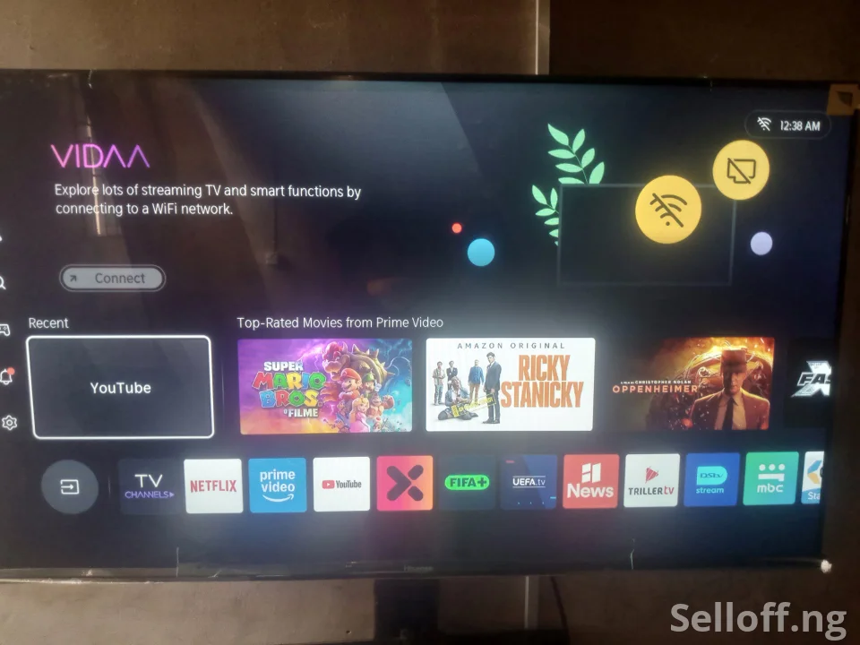 Hisense Framless Smart 43 inches