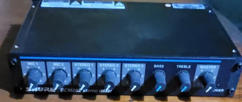 Shure Audio Mixer
