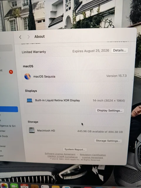 MacBook pro M4 chip 3