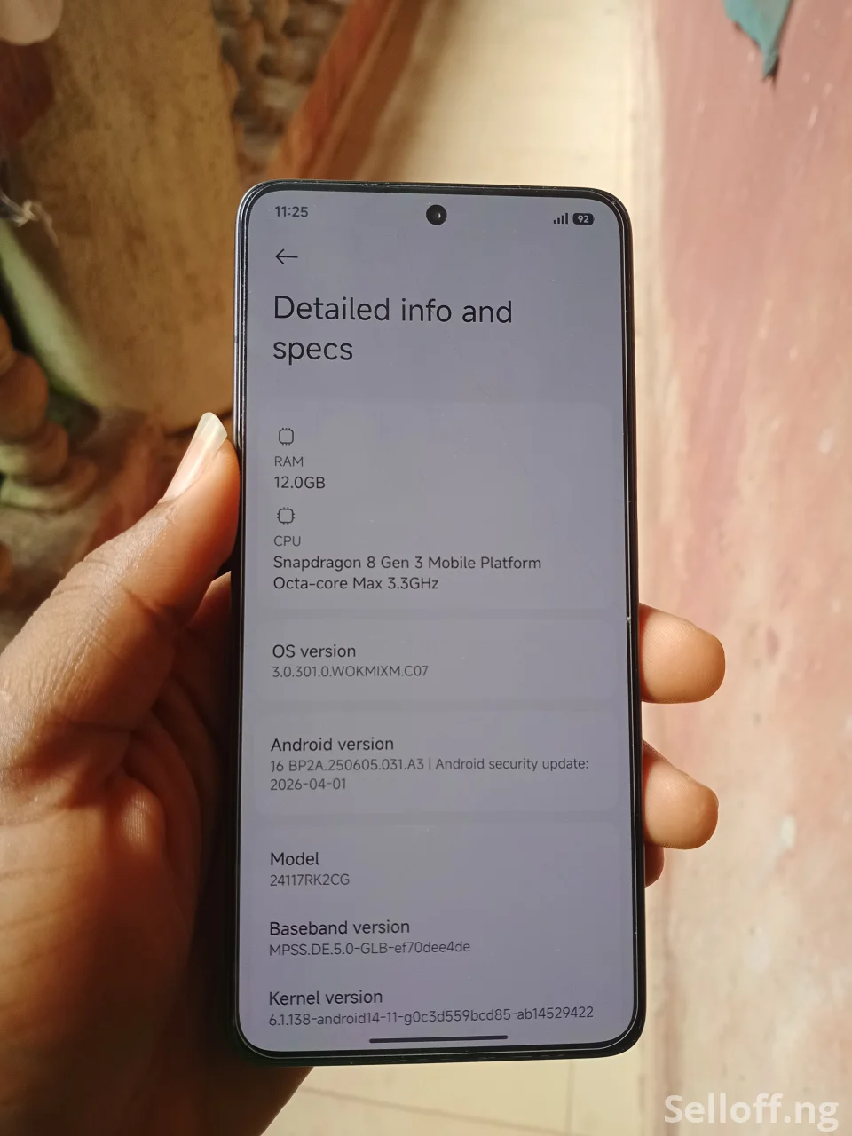 XIAOMI POCO F7 PRO 12GB/256GB