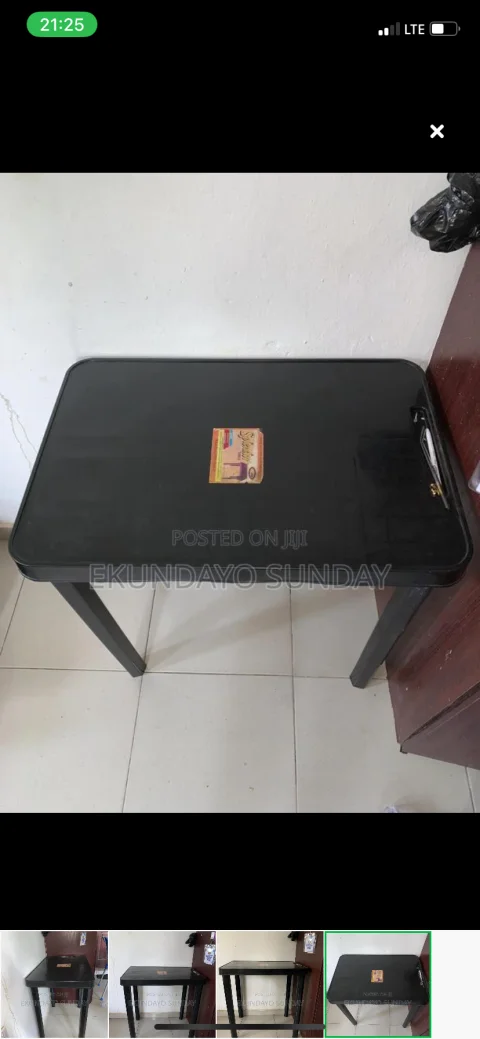 Plastic black table 3