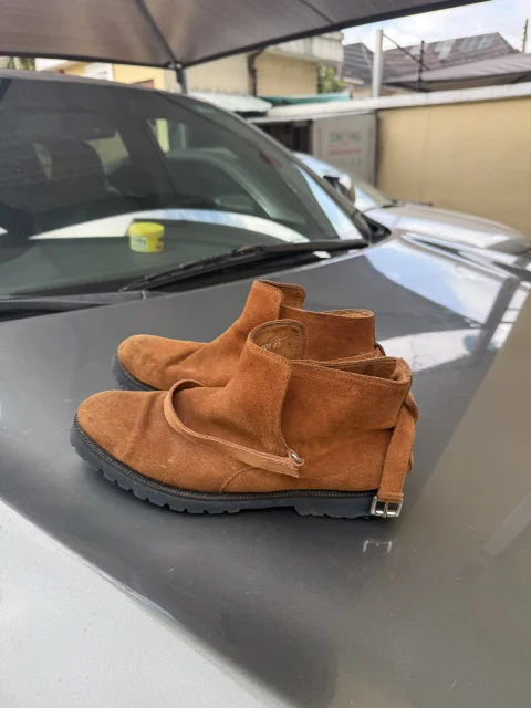 Nike sb dunk and polo leather suede boot