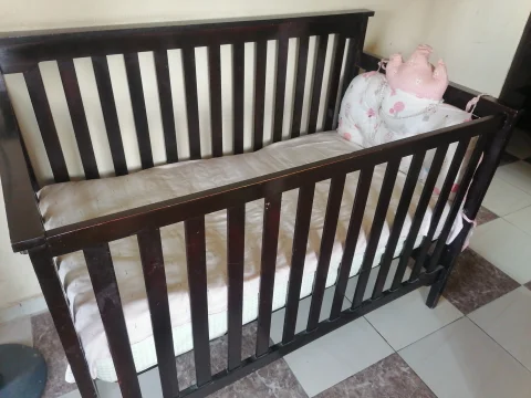 Wooden Baby Bed
