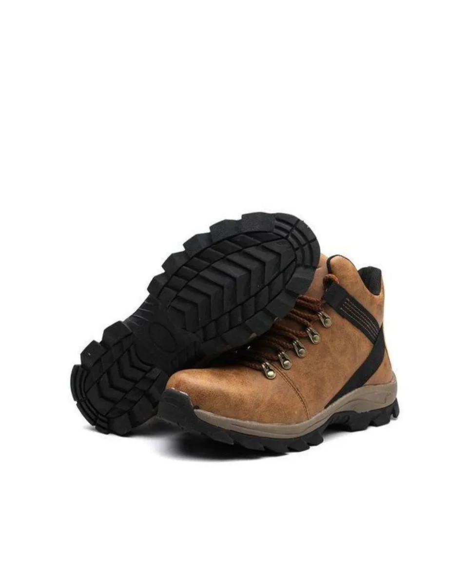 Steel-Toe Safety Boot