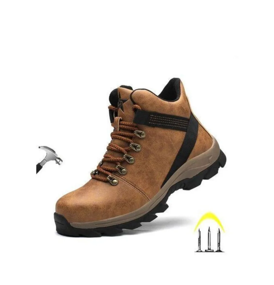 Steel-Toe Safety Boot