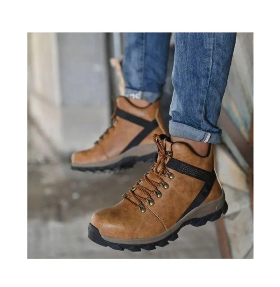 Steel-Toe Safety Boot
