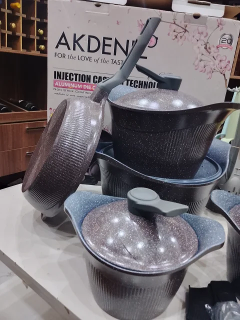 304 Stainless Steel Induction Base Pot Set