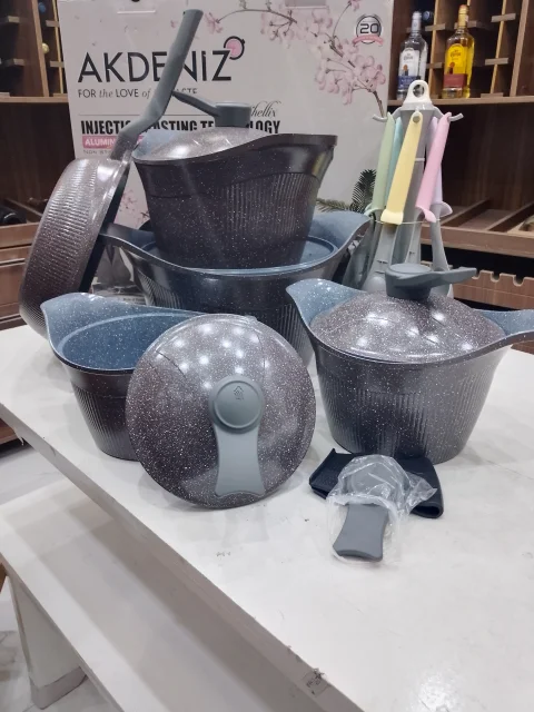304 Stainless Steel Induction Base Pot Set 4
