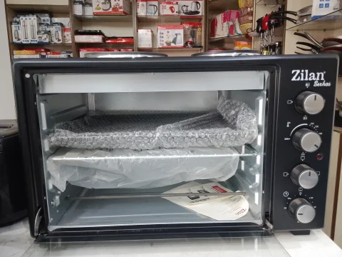 Electrical Oven With Tray And Rack 8