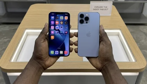 GRADE A IPHONE 13PRO MAX 128GB SEIRRA BLUE