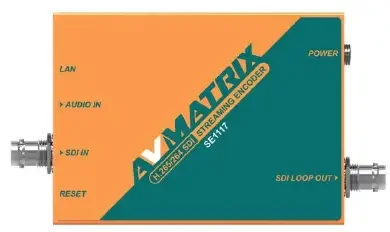 AVMATRI (H.265/264 SDI STREAMING ENCODER SE1117