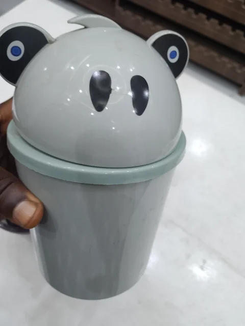 Hippo Compact And Adorable Mini Trash Container 5