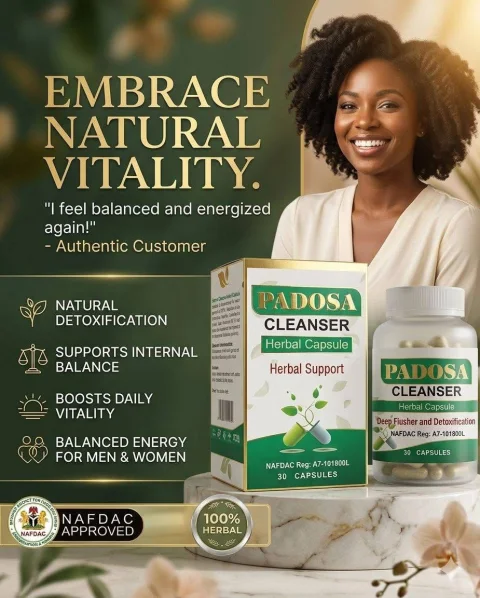 PADOSA HERBAL CAPSULE (Flush Out All Kind of Infections) 3