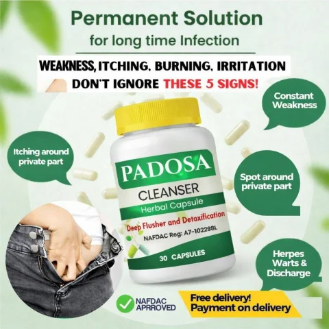 PADOSA HERBAL CAPSULE (Flush Out All Kind of Infections) 6