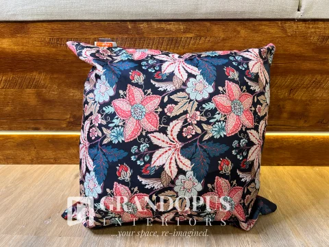 Tangereen Burgundy Fabric Cushion (55cm x 55cm)