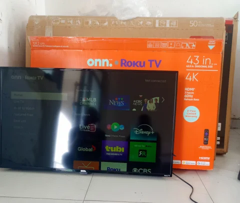 Foreign Used 43" Roku UHD LED Smart TV