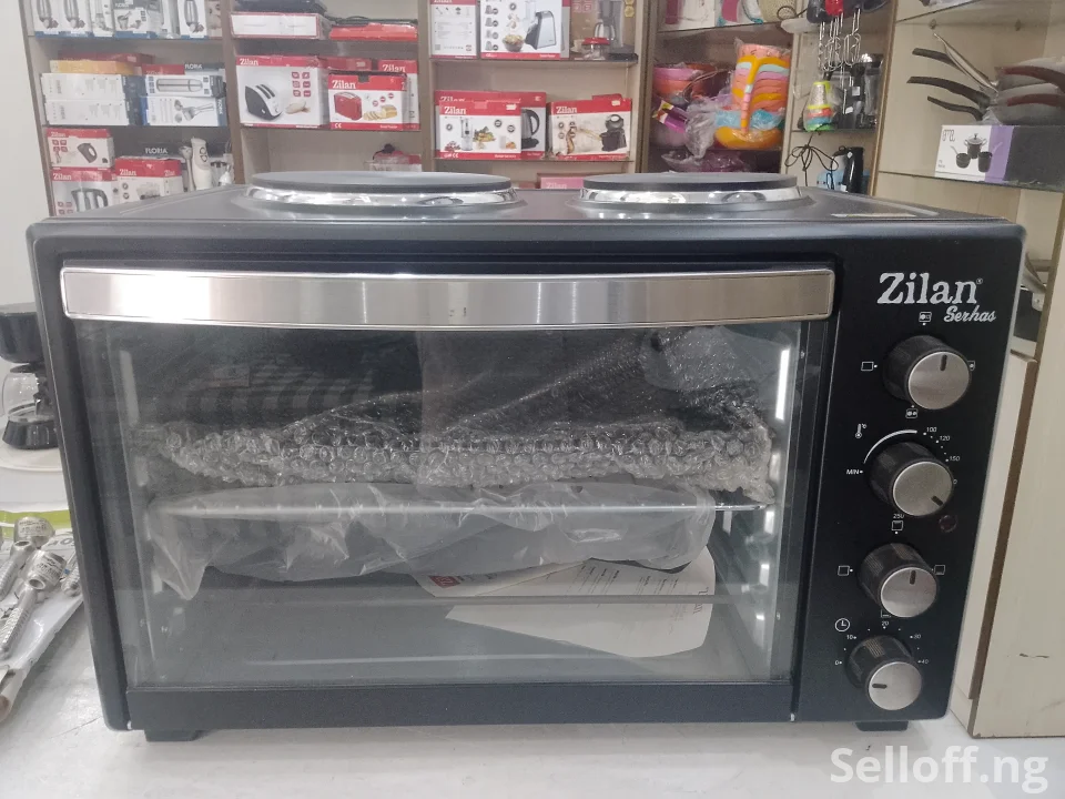 Electrical Oven With Tray And Rack