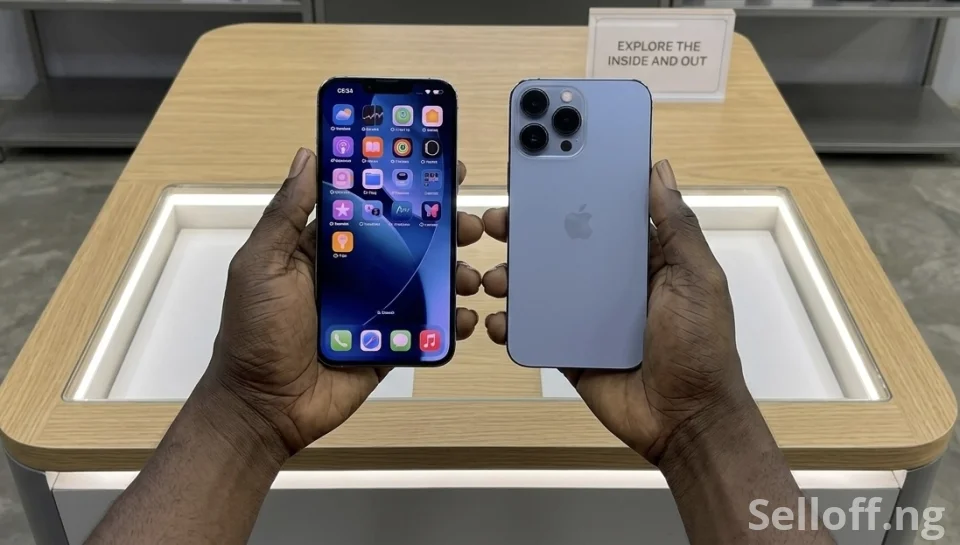 GRADE A IPHONE 13PRO MAX 128GB SEIRRA BLUE