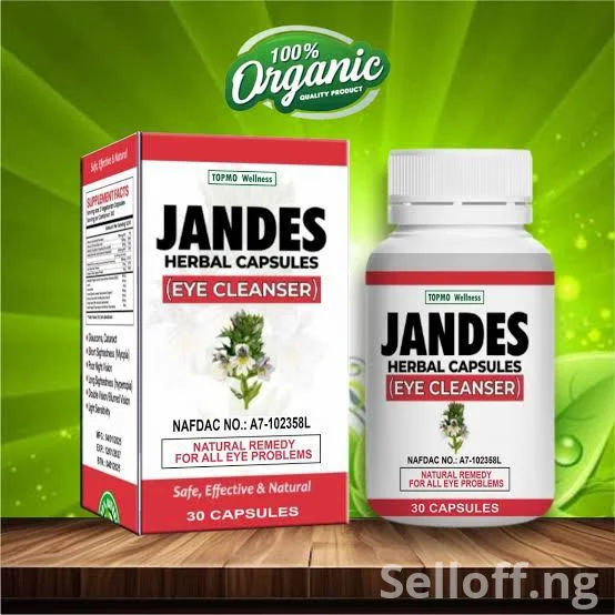 JANDES HERBAL CAPSULE (NATURAL REMEDY FOR ALL EYE PROBLEMS)