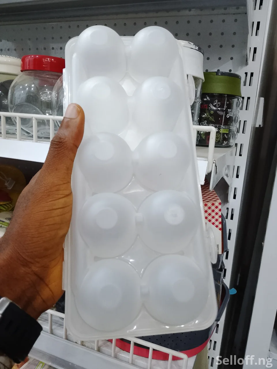 Egg Box Collision Storage Box