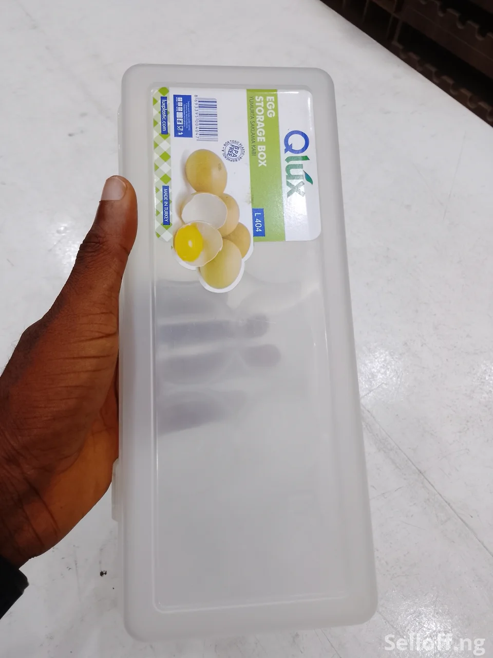 Egg Box Collision Storage Box