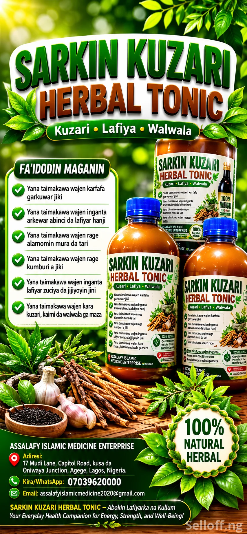 SARKIN KUZARI HERBAL TEA