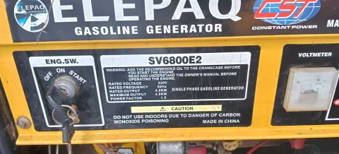4.5Kva Elepaq Generaror 3
