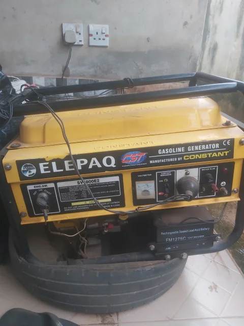 Elepaq sv6800e2 4.5kva Generator 4