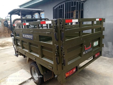 Kainiu Heavy-Duty Tipping Cargo Tricycle (350cc, 5-Tyres, 4 Tons Capacity)
