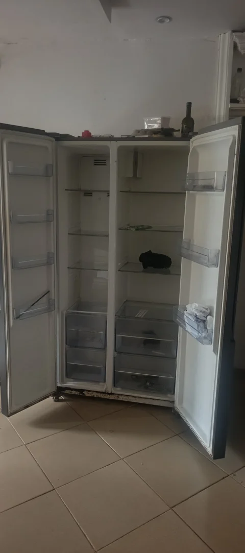 For Sale:  475 liters side by side fridge 3