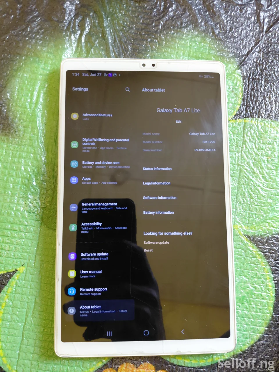 Samsung Galaxy Tab A7 Lite