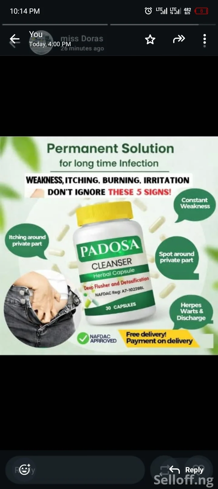PADOSA HERBAL CAPSULE