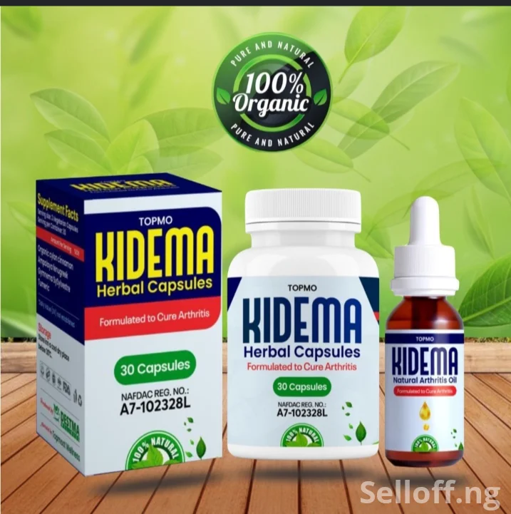 KIDEMA HERBAL CAPSULE AND OIL