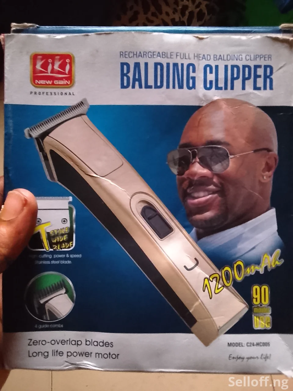 Clipper Kiki New Gain Rechargeable and Smoother