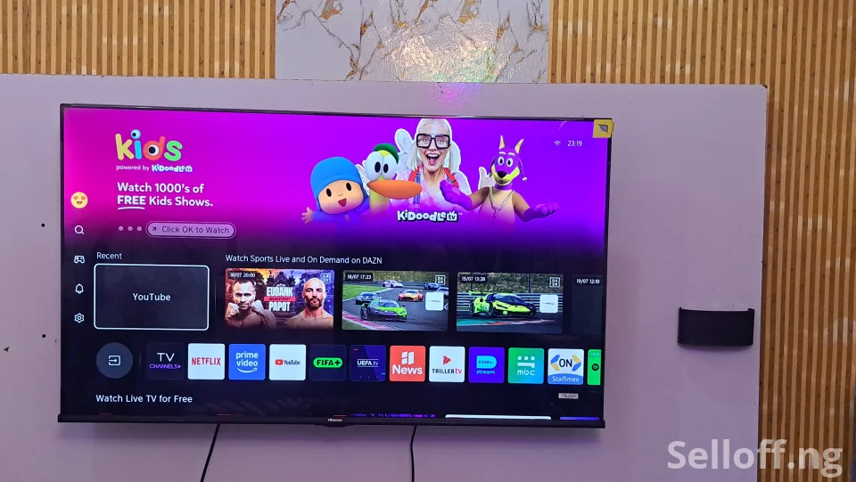 Hisense 50 Inch A6 Series UHD 1K Smart TV