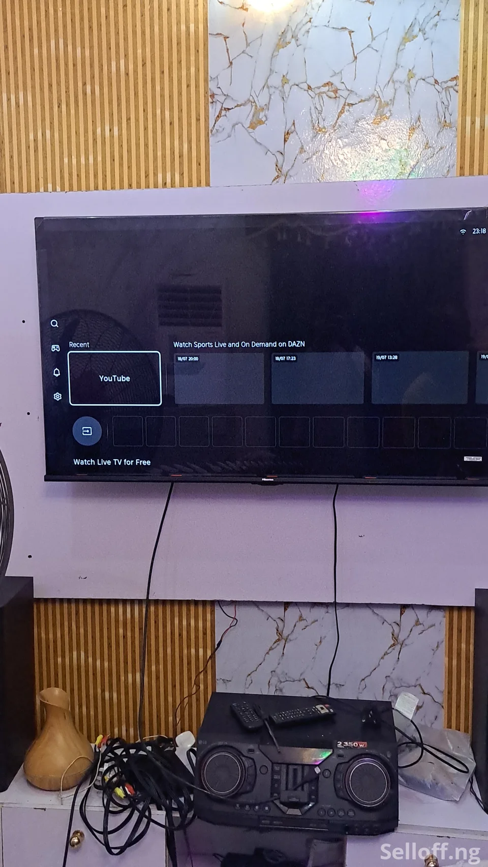 Hisense 50 Inch A6 Series UHD 1K Smart TV