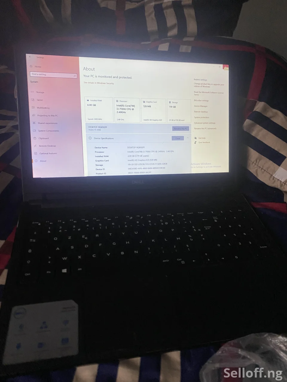 For Sale: Laptop Dell Vostro